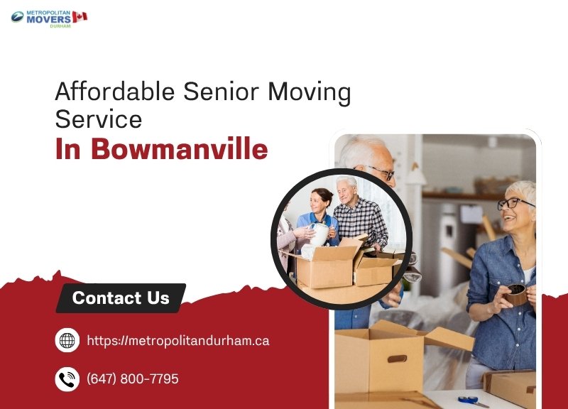 Affordable Senior Moving Service In Bowmanville