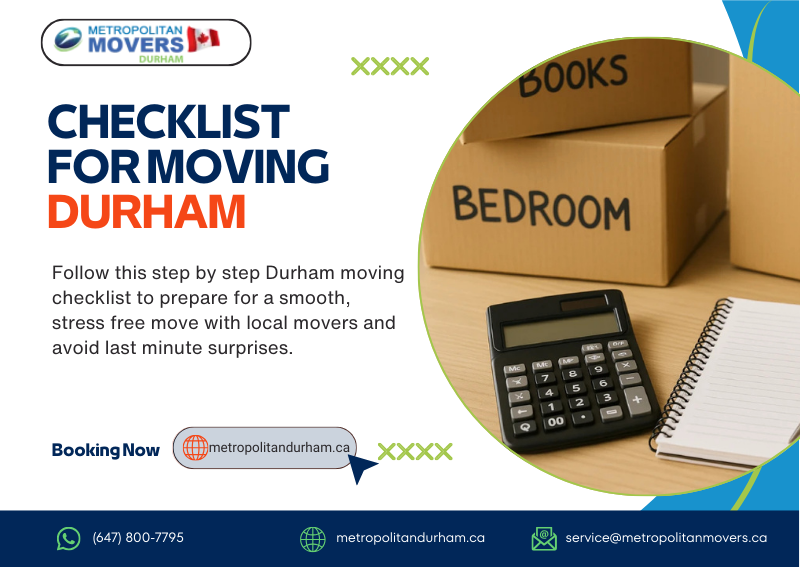 Durham moving checklist