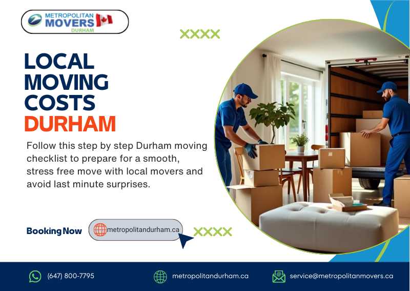 cost of local movers in Durham