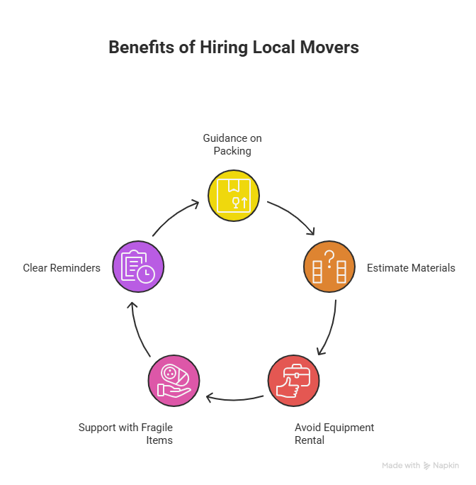 benefits of local movers in Durham