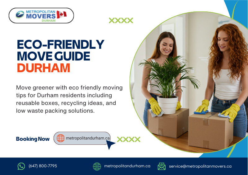 eco friendly moving Durham