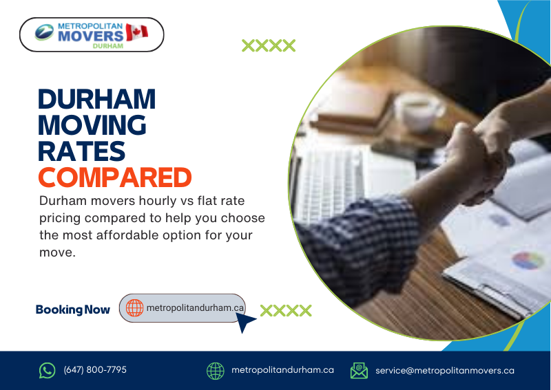 Durham movers hourly vs flat rate