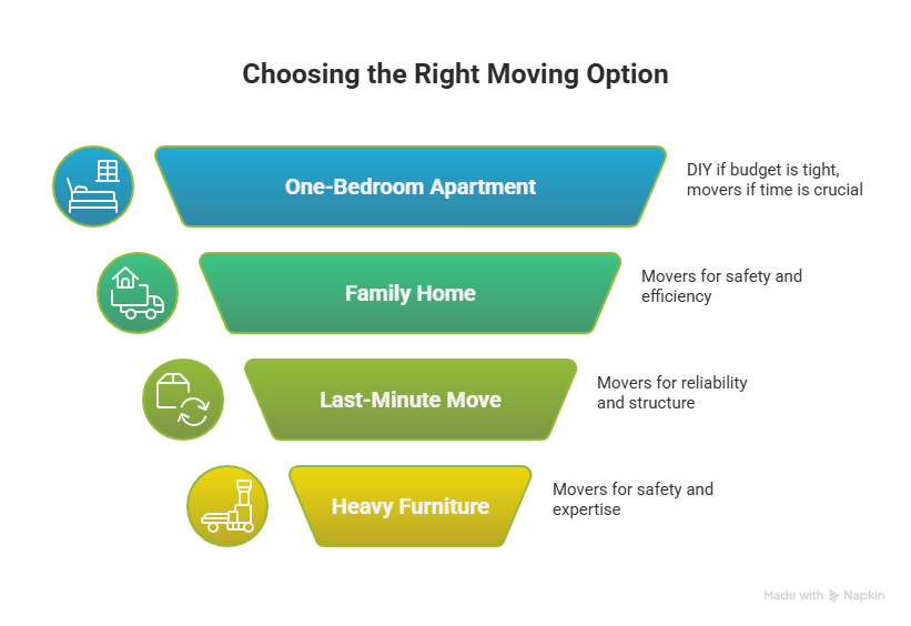 Durham movers cost vs DIY