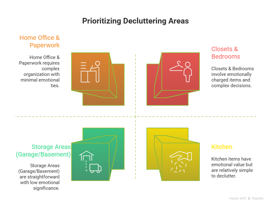 declutter before moving Durham
