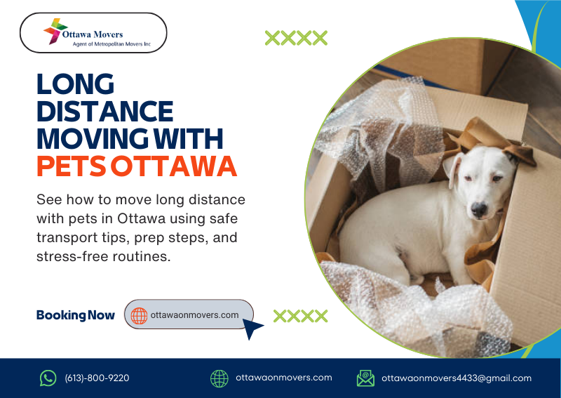 move long distance with pets Ottawa