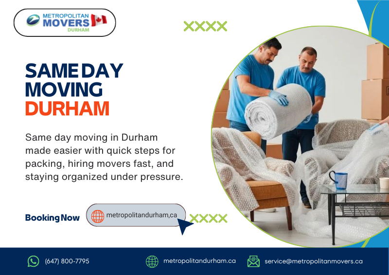 same day moving Durham
