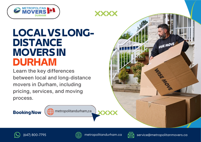 local vs long-distance movers Durham