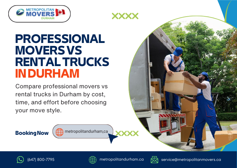 professional movers vs rental trucks Durham