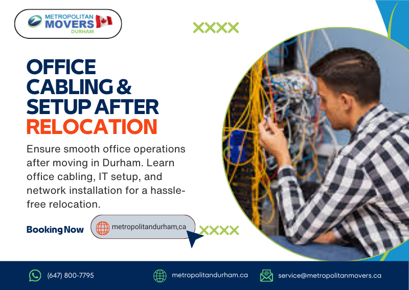 Office Cabling & Setup After Relocation