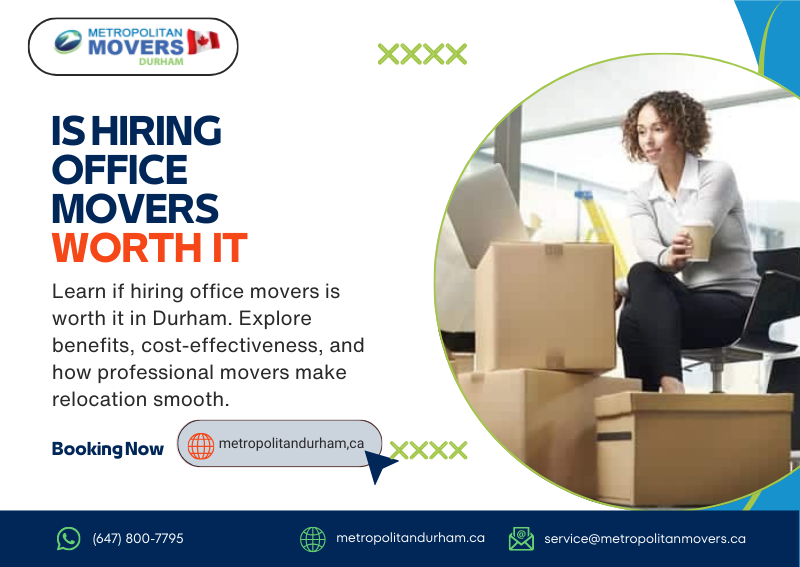 Is Hiring Office Movers Worth It in Durham