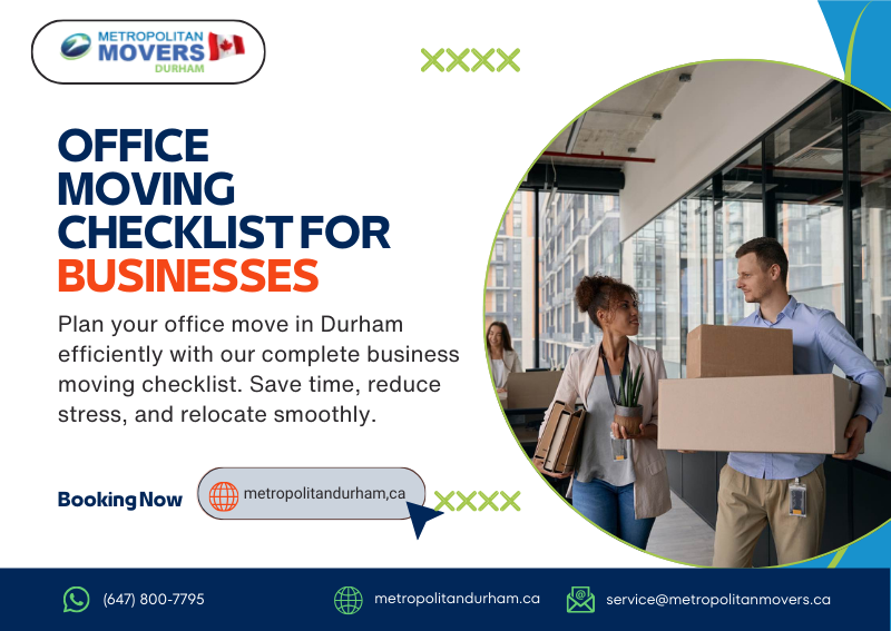 Office Moving Checklist for Businesses