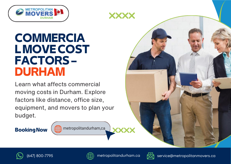 Factors That Affect Commercial Moving Costs