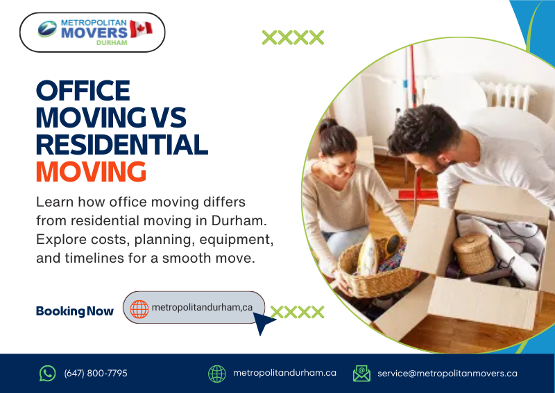 Office Moving vs Residential Moving