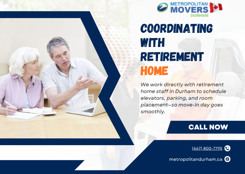 coordinating with retirement home